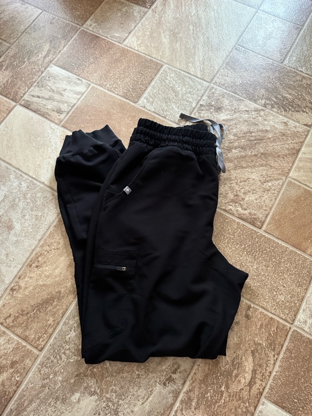 Figs Women's Black Track Joggers